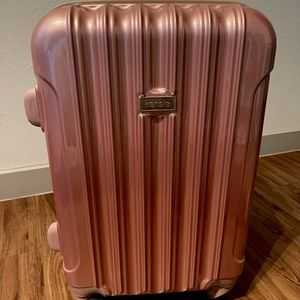 Hard Case Carry on Luggage Rose Gold